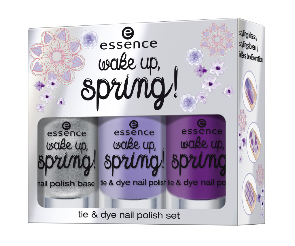 ess. wake up, spring! tie & dye nail polish set