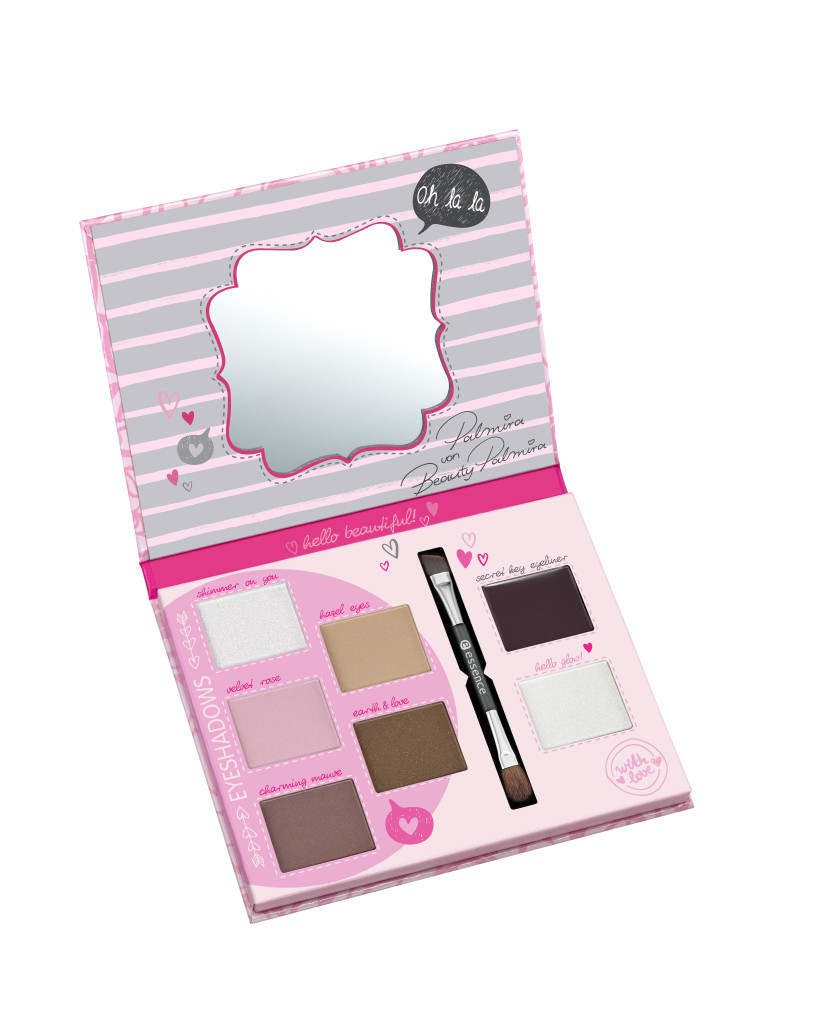 essence bloggers' beauty secrets vintage rose eye palette